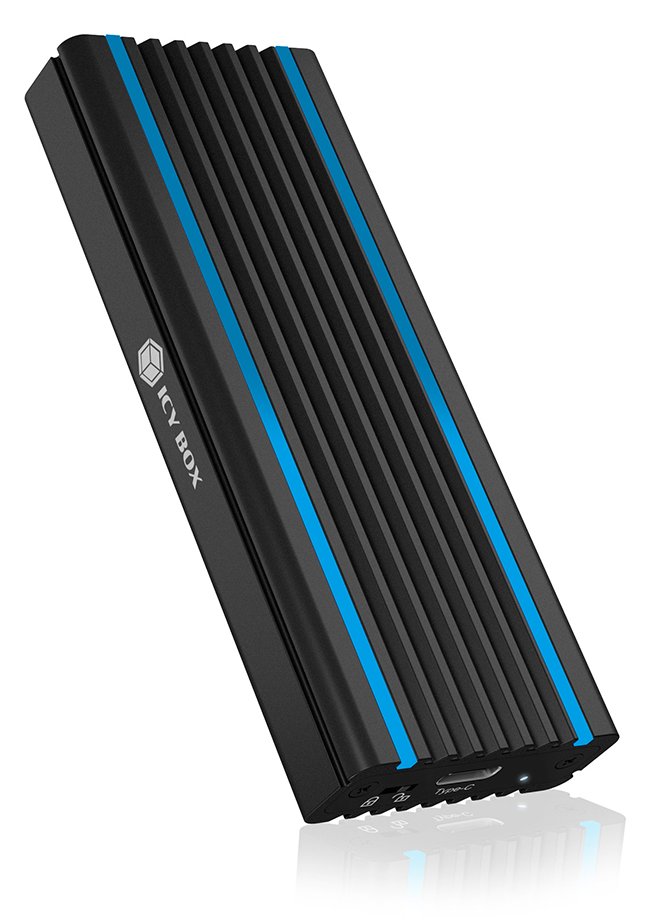 ICY BOX IB-1824ML-C31 - Speichergehäuse - M.2 - M.2 NVMe Card - USB 3.2 (Gen 2)