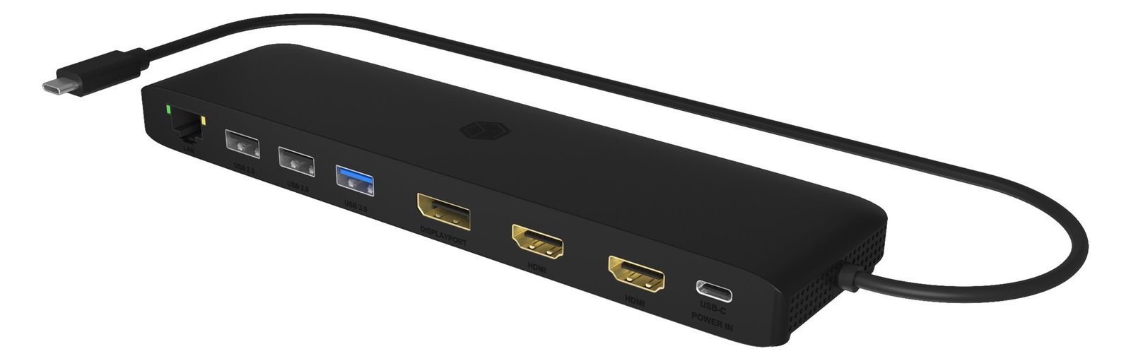 ICY BOX IB-DK2116AC - Dockingstation - USB-C 3.2 Gen 2 / Thunderbolt 3 / Thunderbolt 4