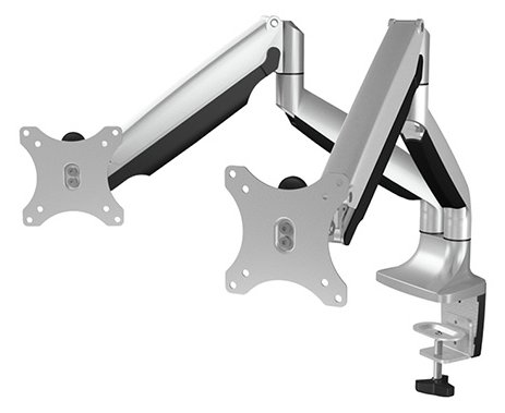 ICY BOX ICY BOX IB-MS504-T - Befestigungskit für 2 Monitore (einstellbarer Arm)