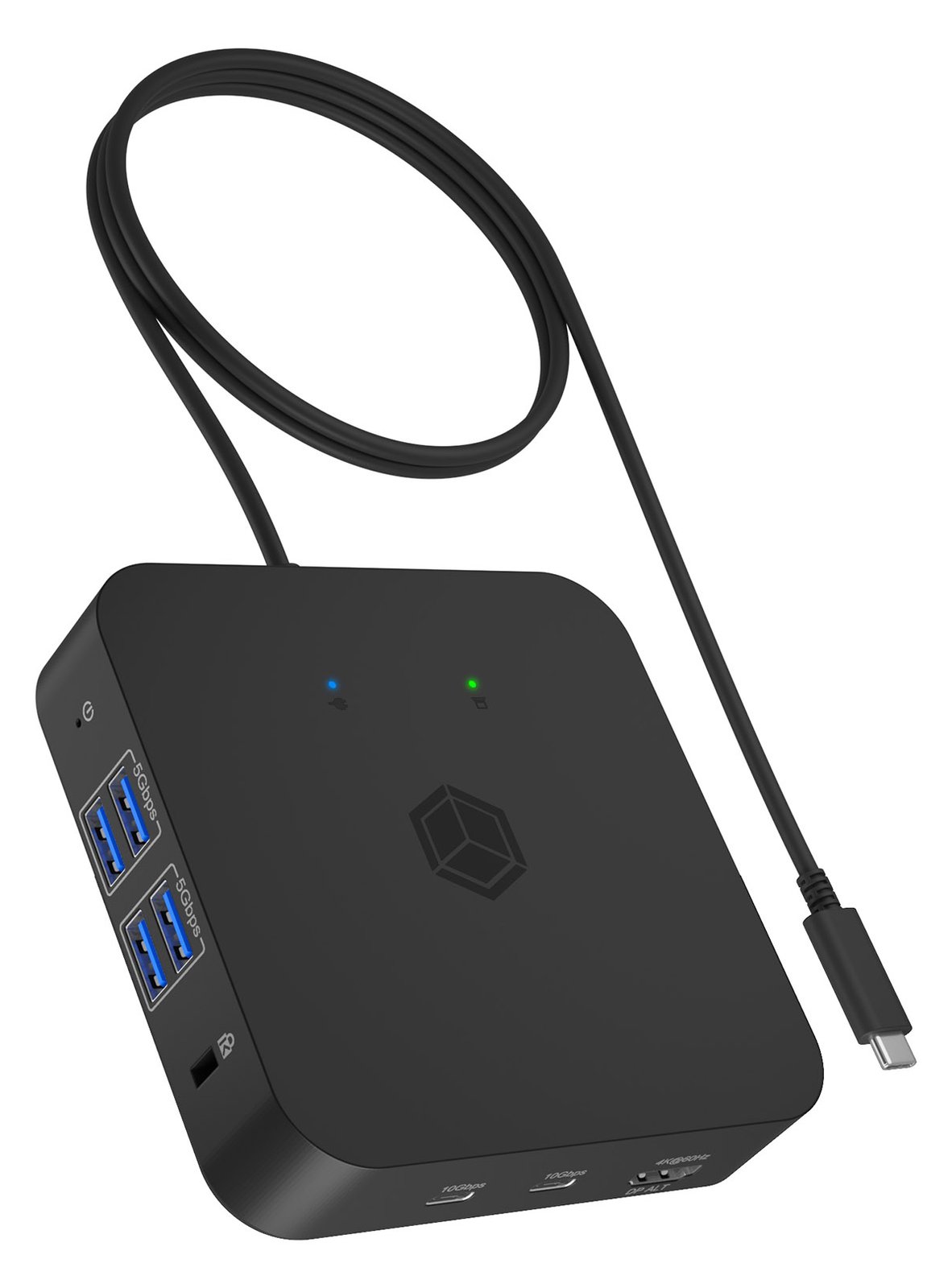 ICY BOX NB Acc Docking DK4090-C 12in1 USB-C