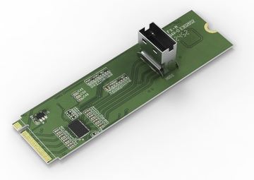 Icy Dock Adapter M.2Nvme->SlimSAS-4i mit Redriver M.2 NVMe PCIe 4.0 von LumaTech