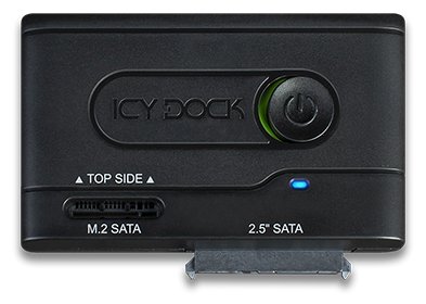Icy Dock EZ-Adapter MB031U-1SMB - Speicher-Controller - 2.5, M.2 (6.4 cm)