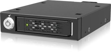 Icy Dock Mobile Rack 1x2.5'' u.2/u.3 NVMe SSD PCIe 5.0 black - HDD-Wechselrahmen von LumaTech