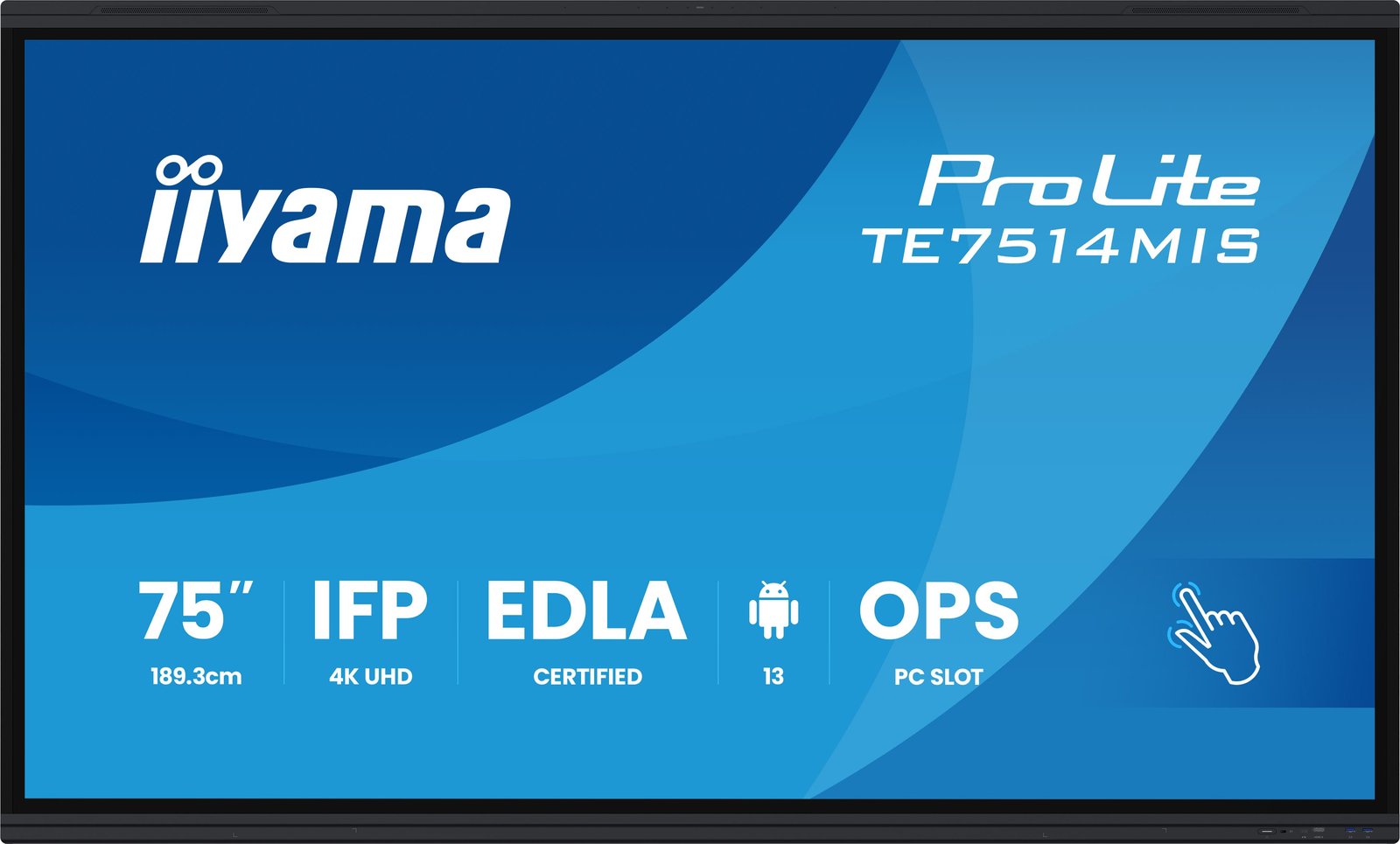 Iiyama 75W LCD IR? 50-Points PureTouch 4K