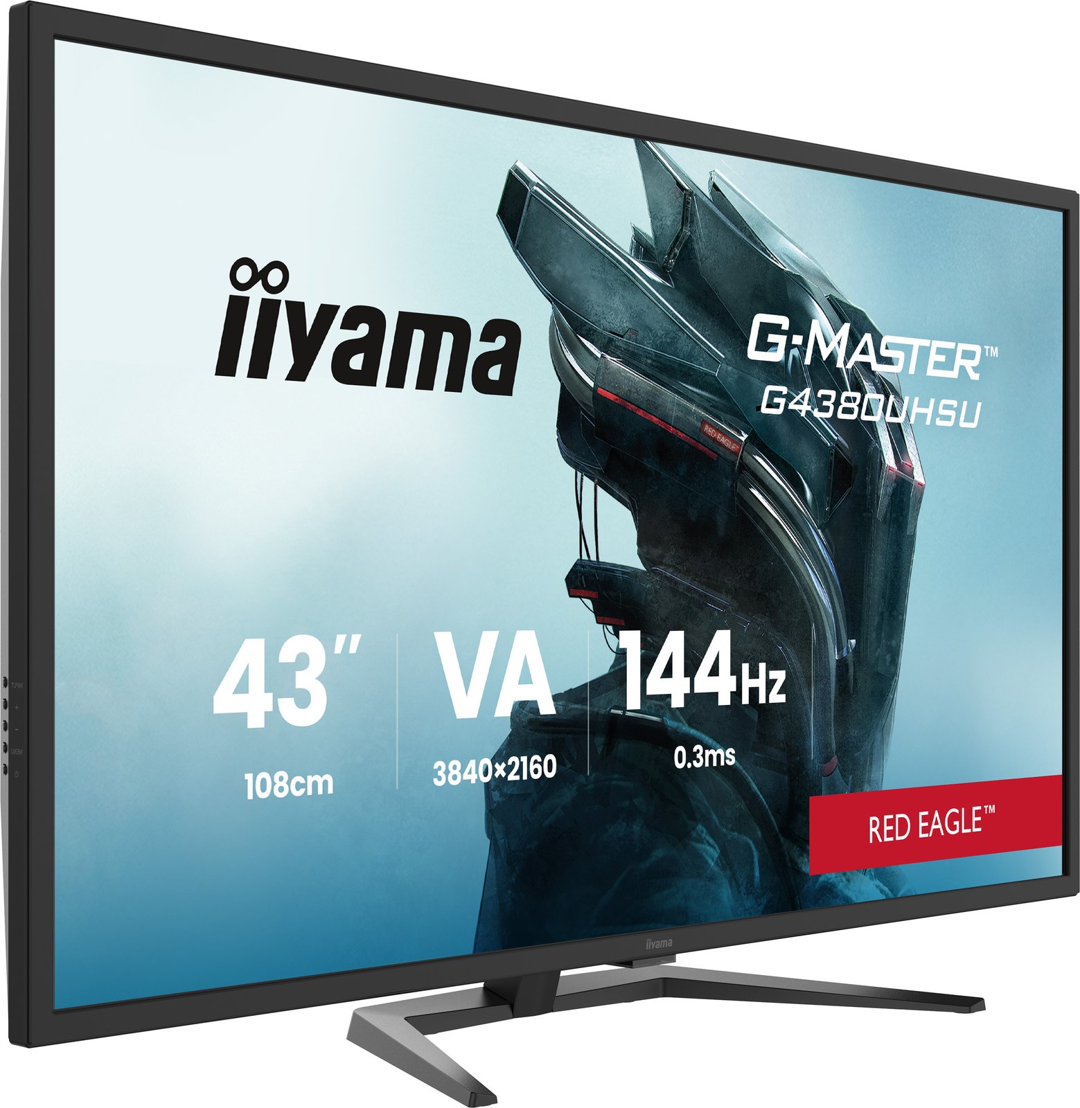 Iiyama G-MASTER G4380UHSU-B2 - LED-Monitor - 109.2 cm (43)