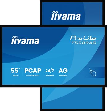 Iiyama ProLite T5529AS-B1AG - 140 cm (55) Diagonalklasse (139 cm (54.6) von LumaTech