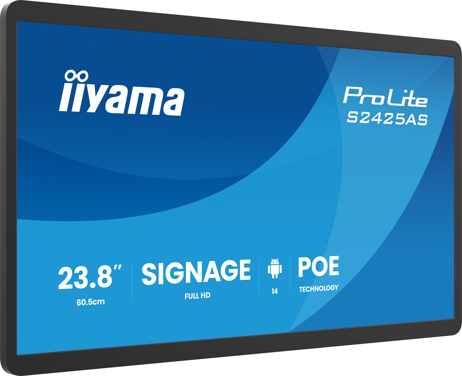 Iiyama S2425AS-B1P 24 Signage display - Flachbildschirm (TFT/LCD) - 61 cm
