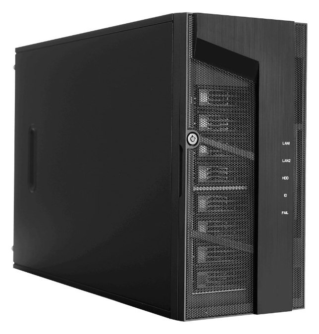 IN WIN Development Gehäuse Mini Server Tower 8-Bay IW-MS08 - - Micro/Mini/Flex-ATX - Tower - Micro/Mini/Flex-ATX