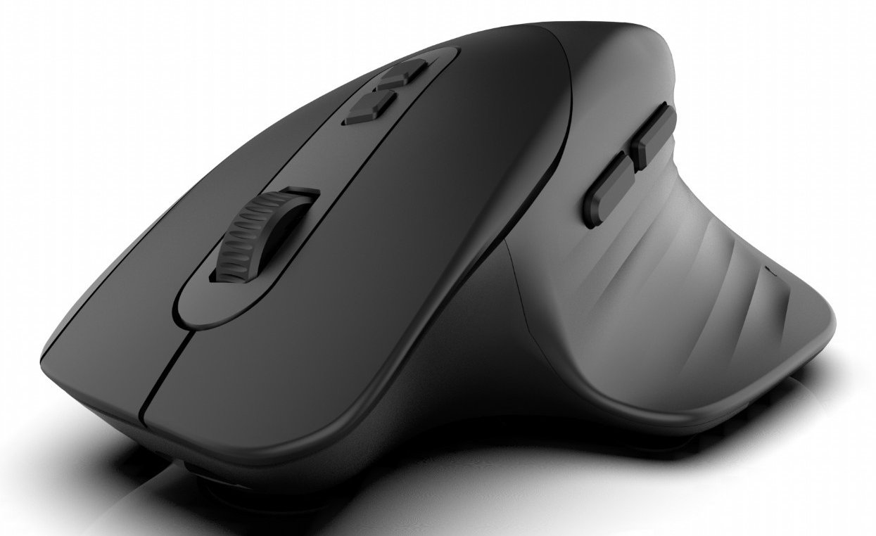 INCA Maus IWM-553S Ergonomisch wireless BT1 5.0+BT2 5.0