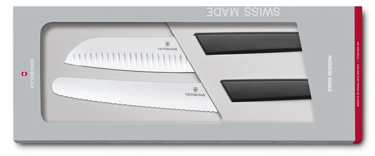 Victorinox 6.9093.22G - Messer-Set - Edelstahl - Polypropylen - Edelstahl - Schwarz - 22 cm, Ansicht 2