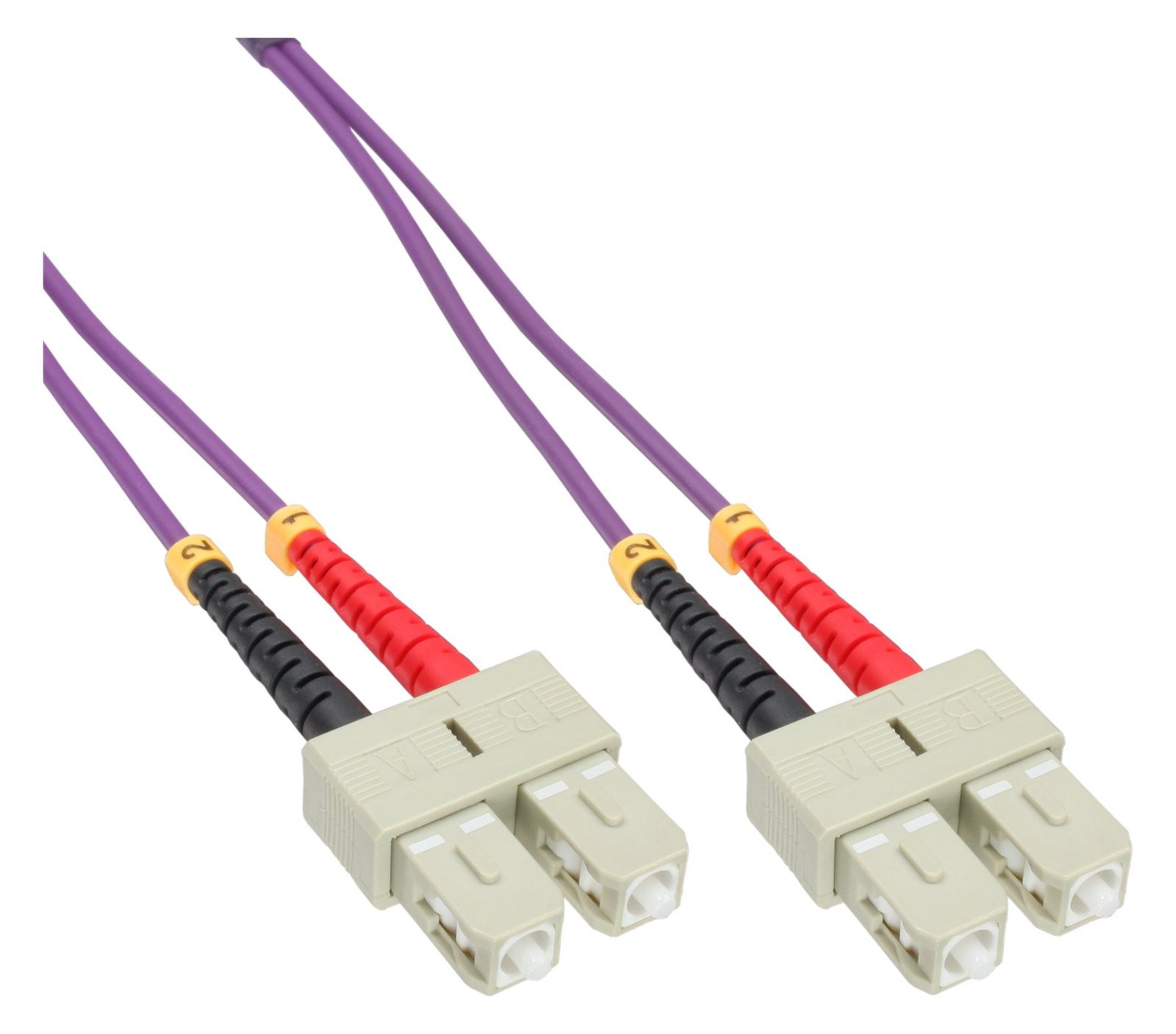 InLine LWL Duplex Kabel - SC/SC - 50/125µm - OM4 - 7,5m