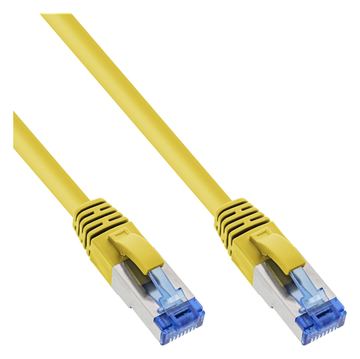 InLine Patchkabel - S/FTP (PiMf) - Cat.6A - halogenfrei - gelb - 2m von LumaTech