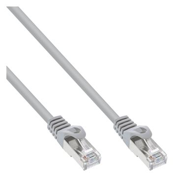 InLine Patchkabel - SF/UTP - Cat.5e - grau - 1m von LumaTech