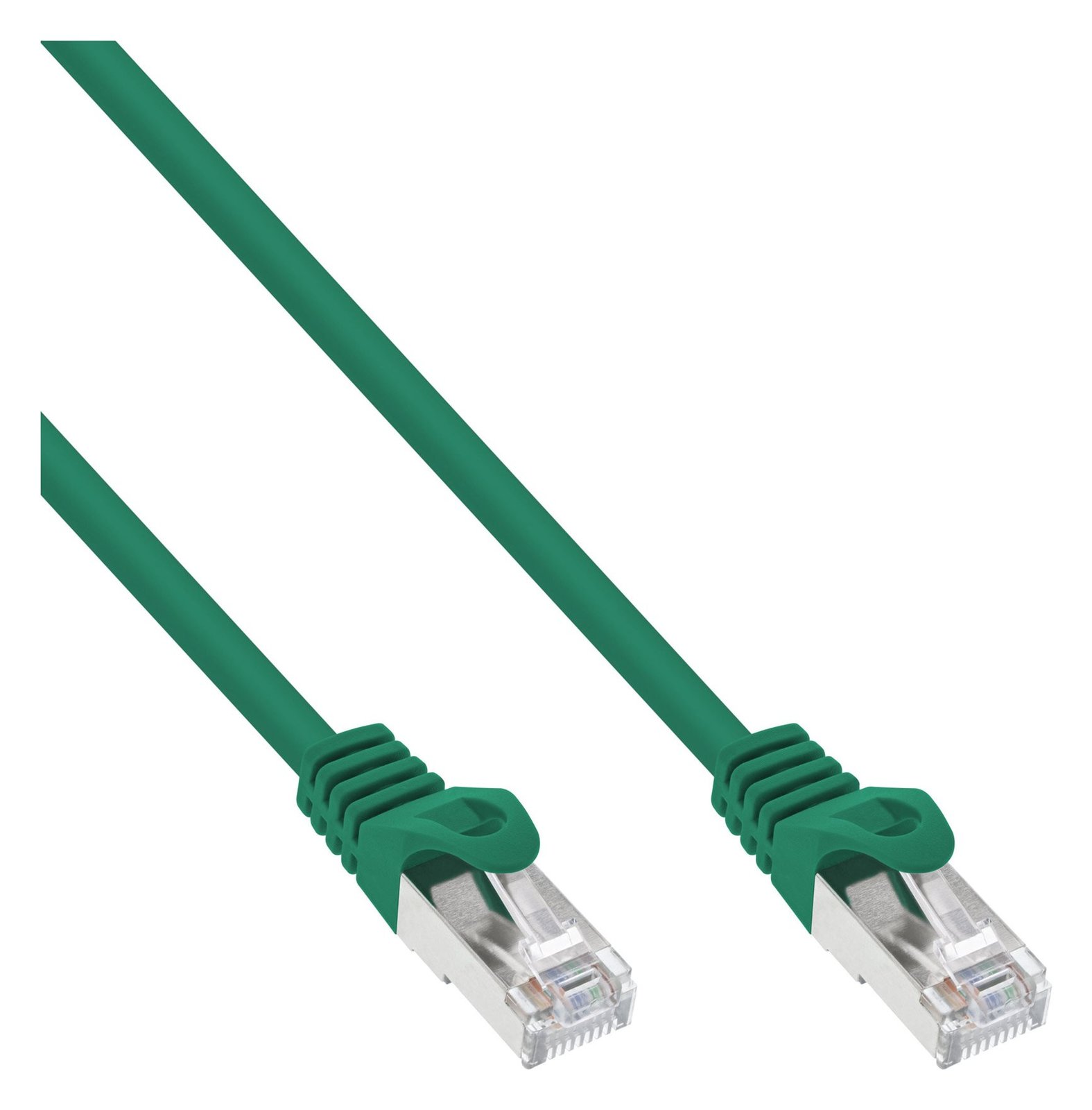InLine Patchkabel - SF/UTP - Cat.5e - grün - 5m