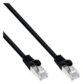 InLine Patchkabel - SF/UTP - Cat.5e - schwarz - 5m von LumaTech