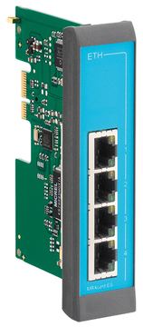 Insys MRcard ES - Switch - 4 x 10/100 - Plugin-Modul von LumaTech