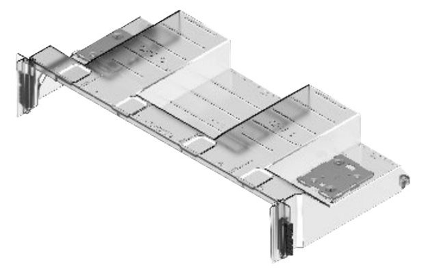 Intel Luftkanal - 2U - für Server System M50CYP2UR208