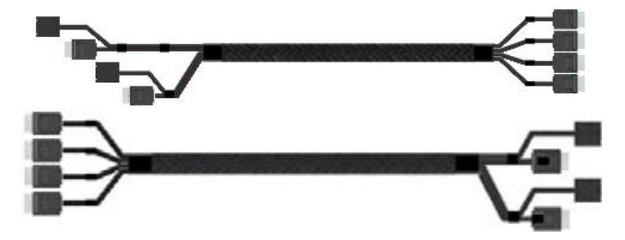 Intel SATA- / SAS-Kabel - 4i MiniLink SAS (SFF-8611)