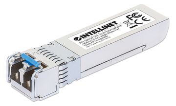 Intellinet 10 Gigabit SFP+ Mini-GBIC Transceiver für LWL-Kabel 10GBase-LR LC Singlemode-Port - Transceiver - Glasfaser von LumaTech