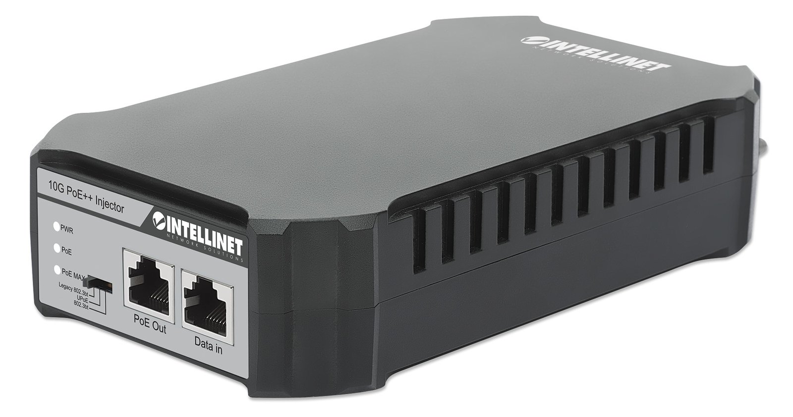 Intellinet 10G PoE++ Injektor 95W Kunststoff 4PPoE - Switch