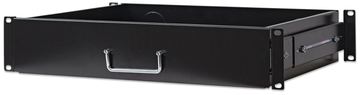 Intellinet 19 Schublade, 2 HE, 350 mm Fachbodentiefe, ausziehbar, schwarz - Rack Storage Drawer - Schwarz von LumaTech