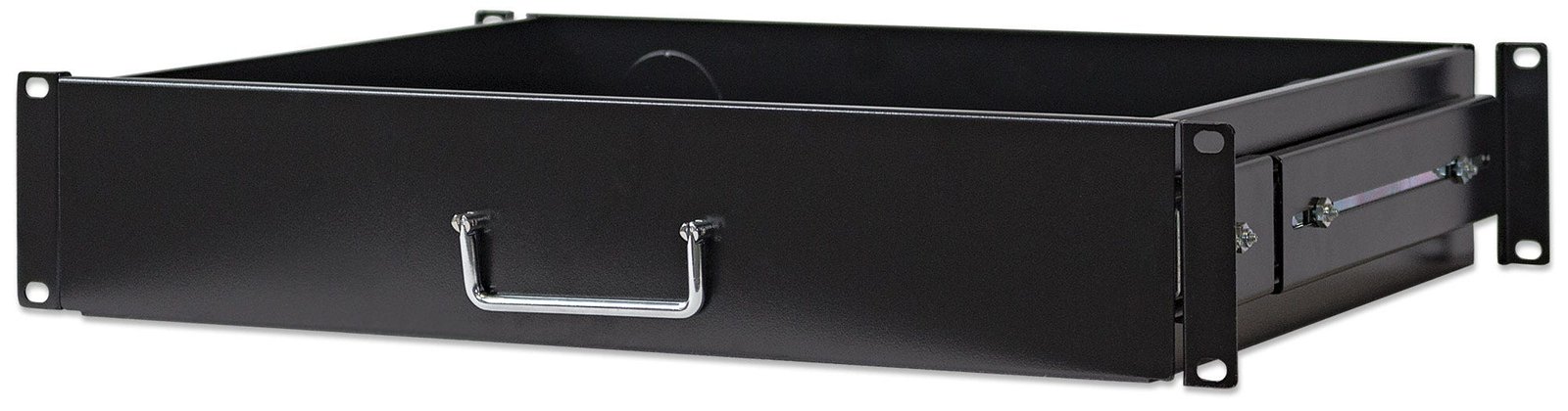 Intellinet 19 Schublade, 2 HE, 350 mm Fachbodentiefe, ausziehbar, schwarz - Rack Storage Drawer - Schwarz