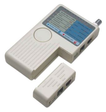 Intellinet 4-in-1 Kabeltester, RJ11, RJ45, USB und BNC von LumaTech