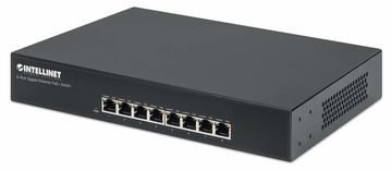 Intellinet 8-Port Gigabit Ethernet PoE+ Switch, 8 x PoE ports, IEEE 802.3at/af Power-over-Ethernet (PoE+/PoE) von LumaTech