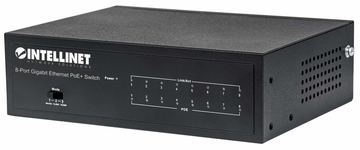 Intellinet 8-Port Gigabit Ethernet PoE+ Switch, IEEE 802.3at/af Power over Ethernet (PoE+/PoE)- von LumaTech