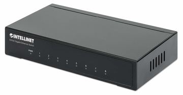 Intellinet 8-Port Gigabit Ethernet Switch, Metal, Box von LumaTech
