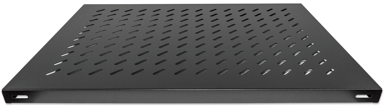 Intellinet Fachboden zur Festmontage, 1 HE, 800 mm Tiefe, besonders hohe Traglast, schwarz - Rack - Regal - Schwarz