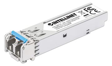 Intellinet Gigabit SFP Mini-GBIC Transceiver für LWL-Kabel 1000Base-LX LC Singlemode-Port 10 - Transceiver - Glasfaser von LumaTech