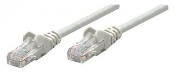 Intellinet Network Patch Cable, Cat6A, 50m, Grey, Copper, S/FTP, LSOH / LSZH, PVC, RJ45, Gold Plated Contacts, Snagless von LumaTech