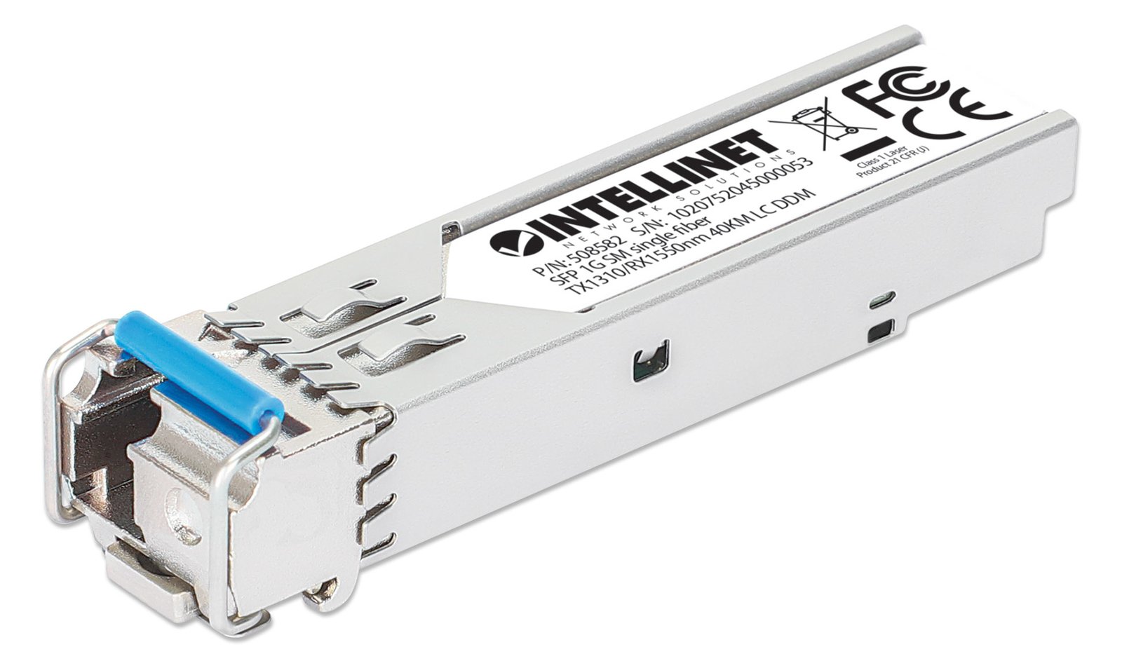 Intellinet SFP (Mini-GBIC)-Transceiver-Modul (gleichwertig mit: Cisco GLC-BX40-D)