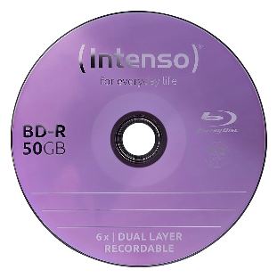 Intenso 25 x BD-R - 25 GB 6x - bedruckbare Oberfläche von LumaTech