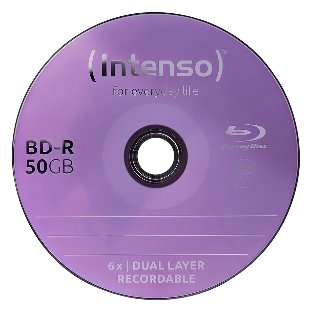 Intenso 25 x BD-R - 25 GB 6x - bedruckbare Oberfläche