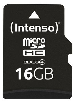 Intenso Flash-Speicherkarte (microSDHC/SD-Adapter inbegriffen) von LumaTech