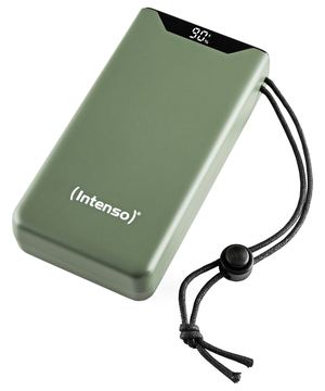 Intenso Power Bank F 20000 mAh Grün USB C/C - Akku von LumaTech