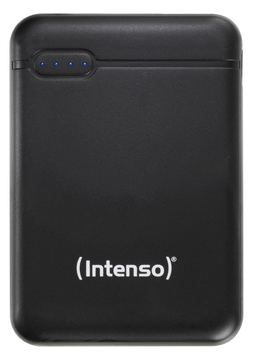 Intenso Powerbank XS5000 - Powerbank - 5000 mAh - 2.1 A - 2 Ausgabeanschlussstellen (USB, USB-C) - Schwarz von LumaTech