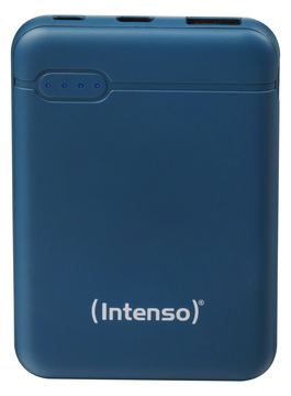 Intenso Powerbank XS5000 - Powerbank - 5000 mAh - 2.1 A - 2 Ausgabeanschlussstellen (USB, USB-C) - Petrol von LumaTech