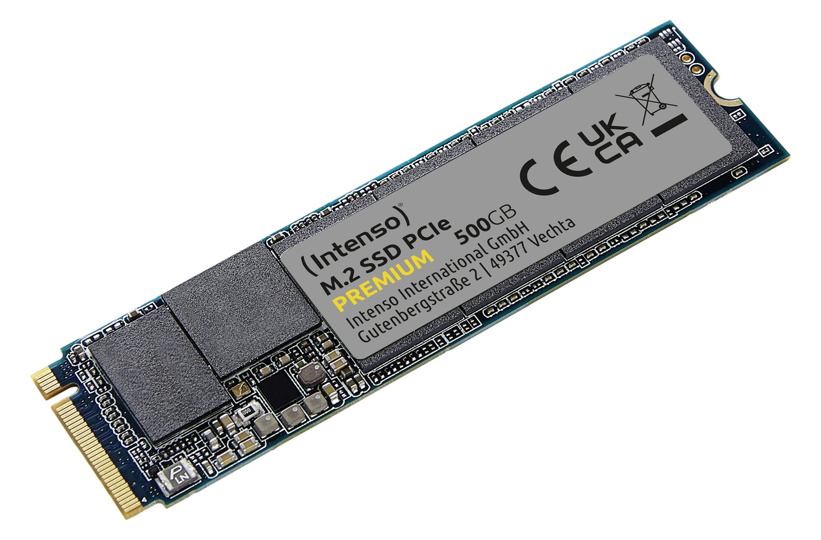 Intenso PREMIUM - SSD - 500 GB - intern - M.2 2280 - PCIe 3.0 x4 (NVMe)