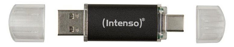 Intenso Twist Line USB Stick 3.2 USB-C & USB-A - USB-Stick - 256 GB