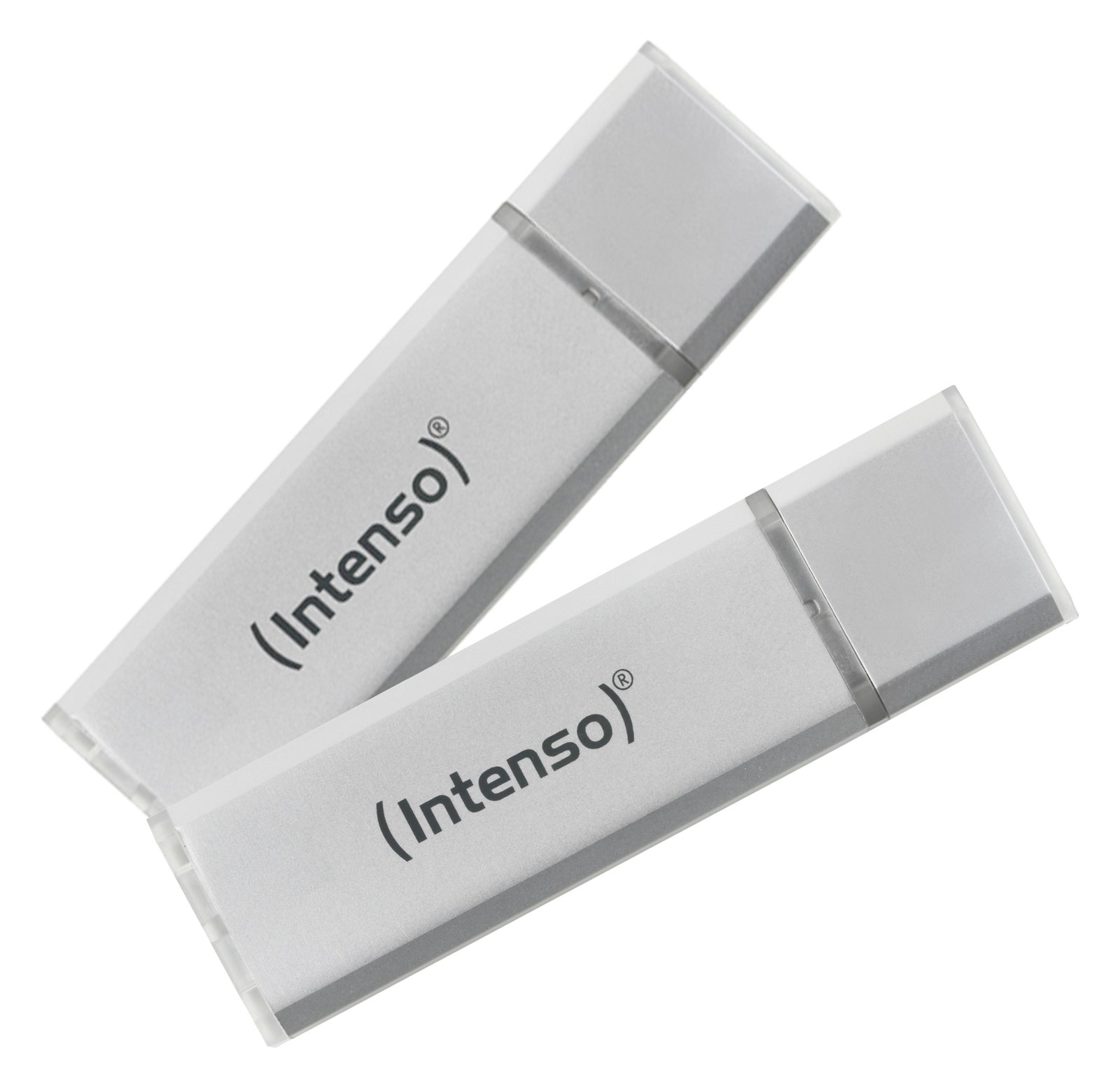Intenso Ultra Line 2 x 64GB - 64 GB - USB Typ-A - 3.2 Gen 1 (3.1 Gen 1) - 70 MB/s - Kappe - Silber