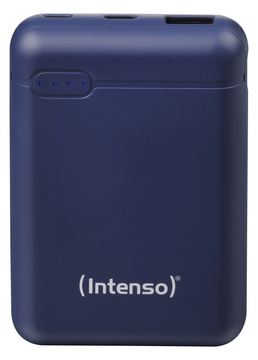 Intenso XS10000 - Powerbank - 10000 mAh - 3.1 A - 2 Ausgabeanschlussstellen (USB, USB-C) - Blau von LumaTech