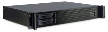 Inter-Tech 1.5U-1528L - Rack-Montage - 1.5U - Mini-ITX - Hot-Swap - ohne Netzteil (FlexATX) von LumaTech