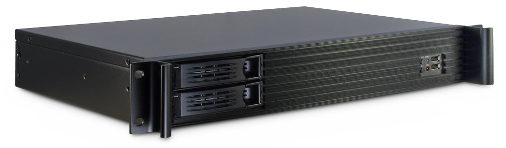 Inter-Tech 1.5U-1528L - Rack-Montage - 1.5U - Mini-ITX - Hot-Swap - ohne Netzteil (FlexATX)