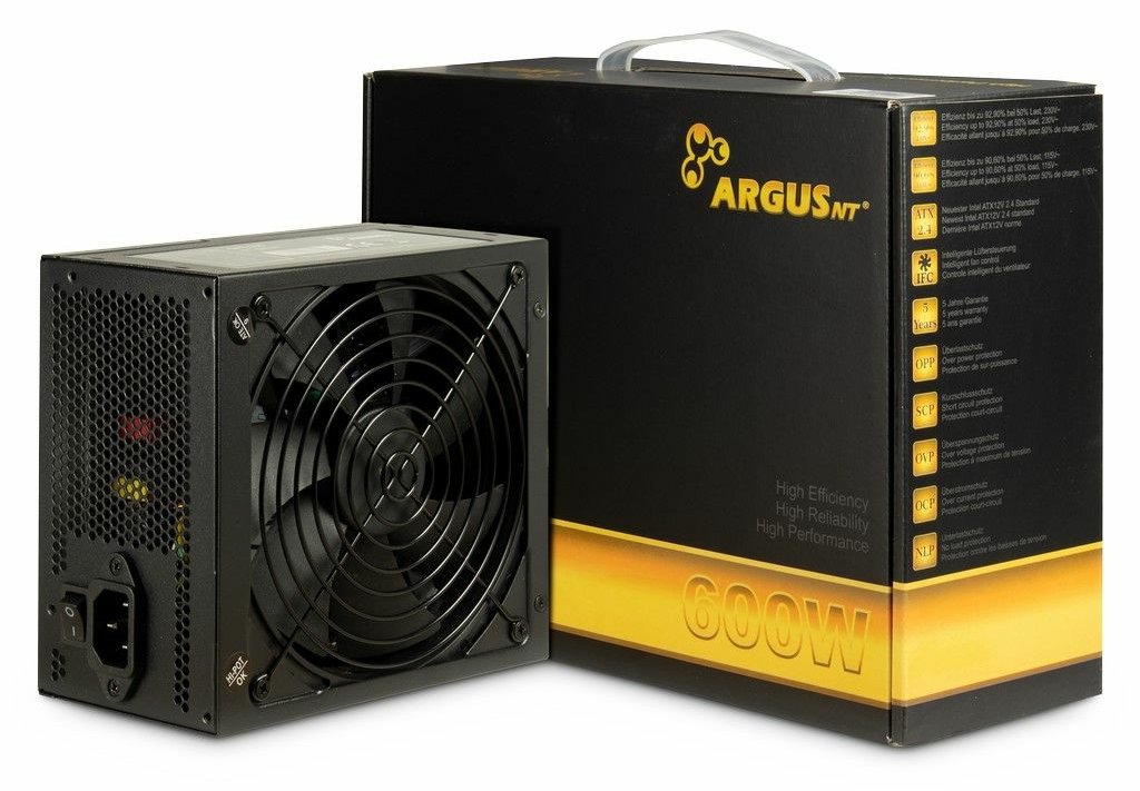 Inter-Tech Argus GPS-600 - Netzteil (intern) - ATX12V 2.4