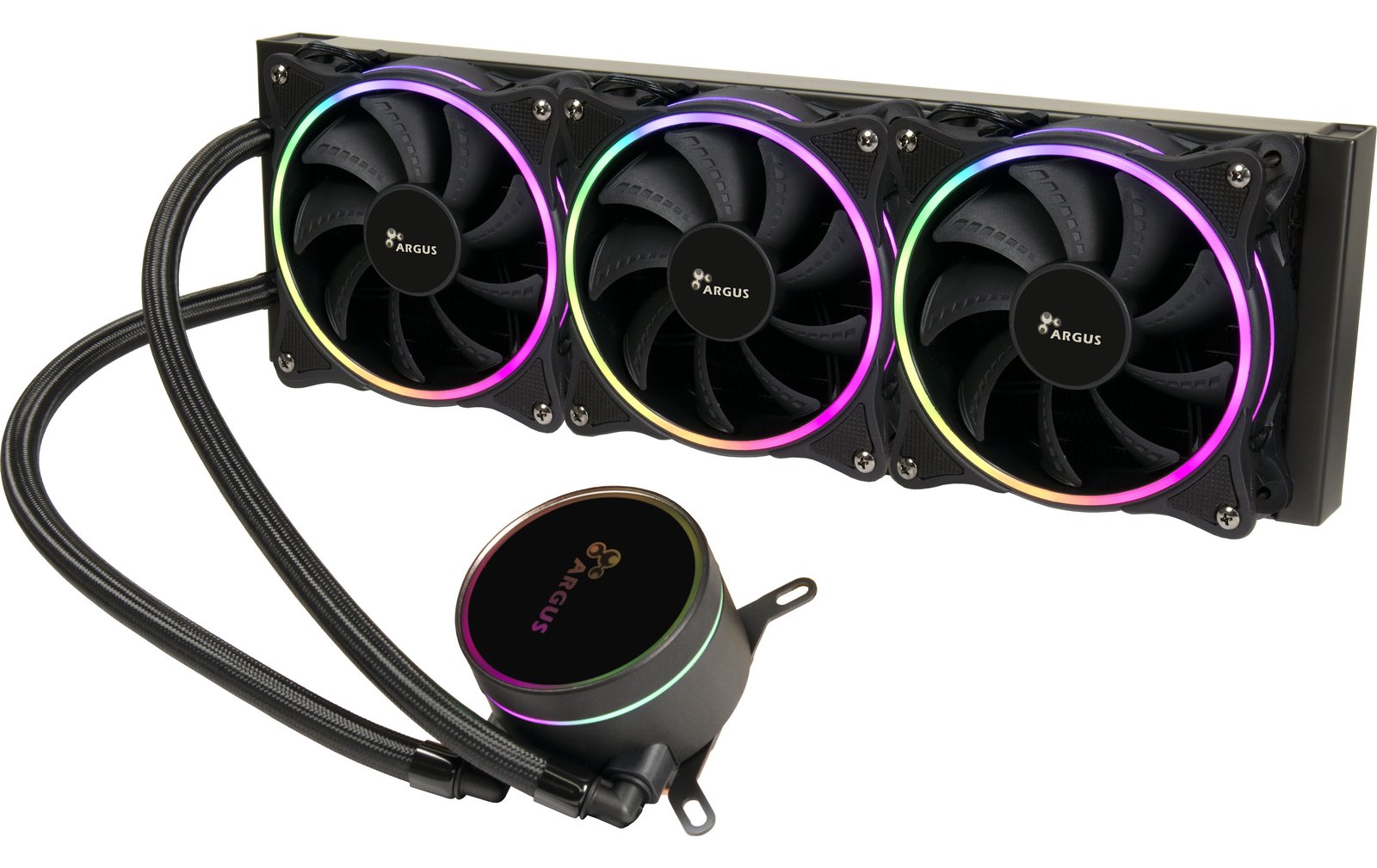Inter-Tech CPU-Wasserkühlung Argus Iceman LC-360 RGB