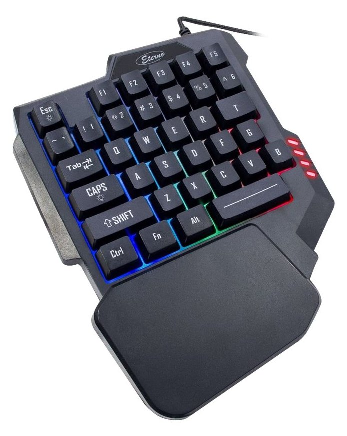 Inter-Tech Eterno KB-3035 - Tastenfeld - Hintergrundbeleuchtung