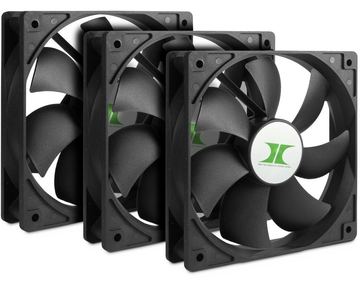 Inter-Tech Gehäuselüfter - 120 mm (Packung mit 3) von LumaTech